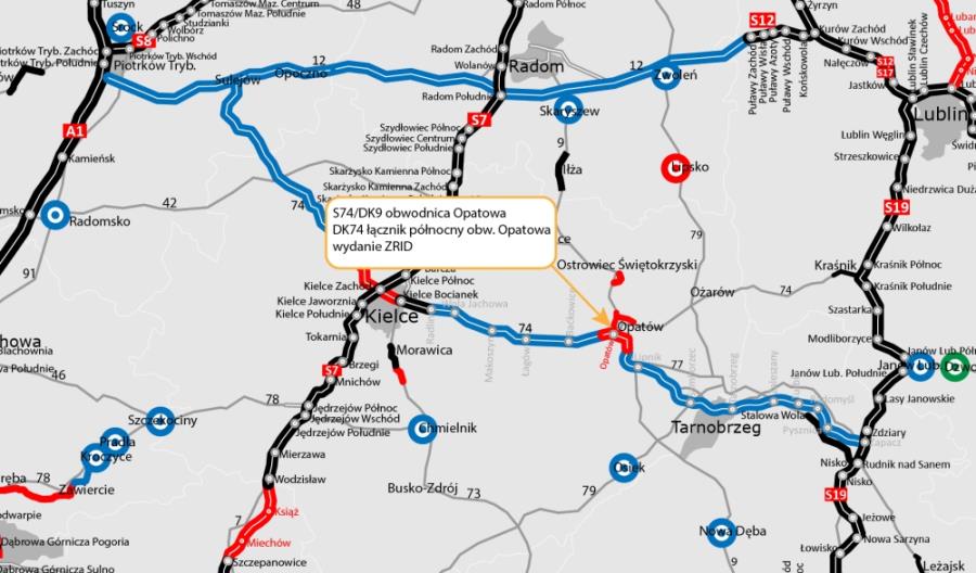 Ruszą roboty budowlane koło Opatowa Ruszą roboty budowlane koło Opatowa