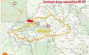 Dolny Śląsk. Droga stu zakrętów zamknięta 