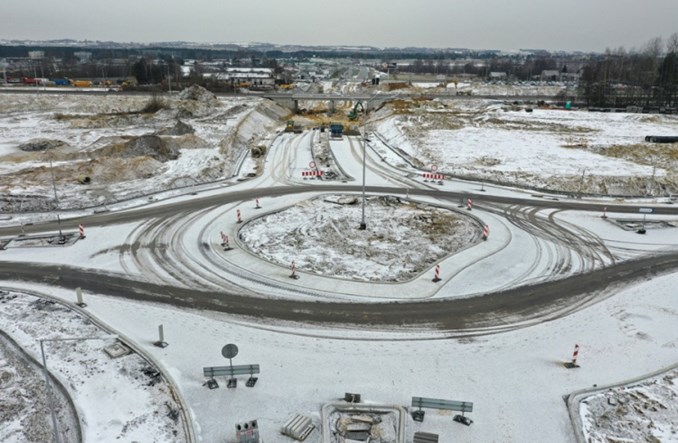 Pyrzowice. Droga do lotniska będzie przebudowana do połowy roku