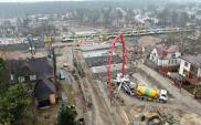 W Sulejówku jest już gotowa konstrukcja tunelu pod torami 