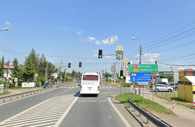 Szykuje się rozbudowa DW-579 w Błoniu 