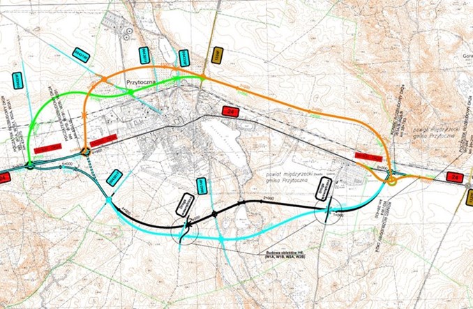 Lubuskie. GDDKiA wybrała przebieg obwodnicy Przytocznej  