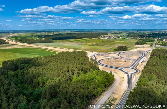 Gotowy od roku fragment obwodnicy Łomży na S61 otwarty   