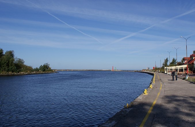 Zakończono modernizację falochronu zachodniego w Mrzeżynie