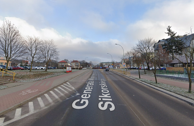 Suwałki. Droga rozbudowa ulic E. Plater i Sikorskiego