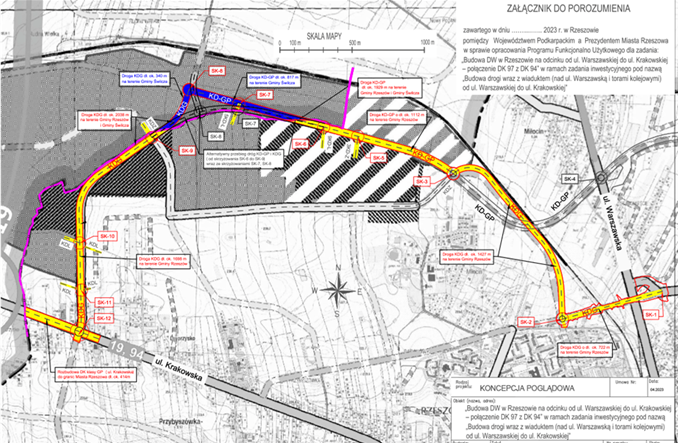 Rzeszów. Pierwszy krok do budowy łącznika ul. Warszawskiej i Krakowskiej