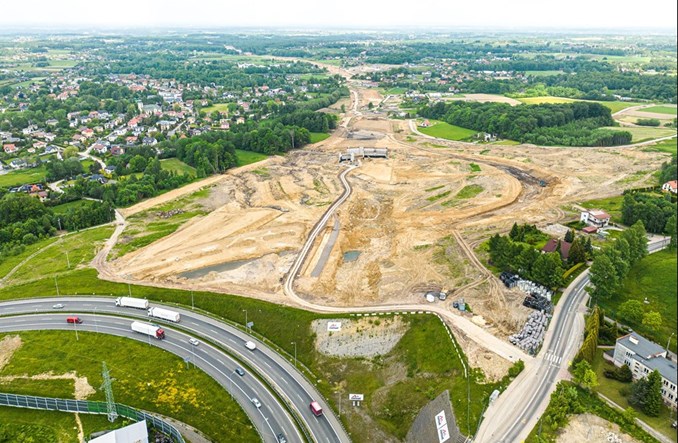 Wykonawca S1 wchodzi na węzeł Suchy Potok. Będą zmiany w ruchu 