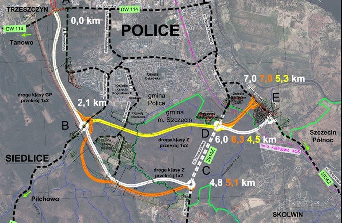 Police startują z południową obwodnicą 