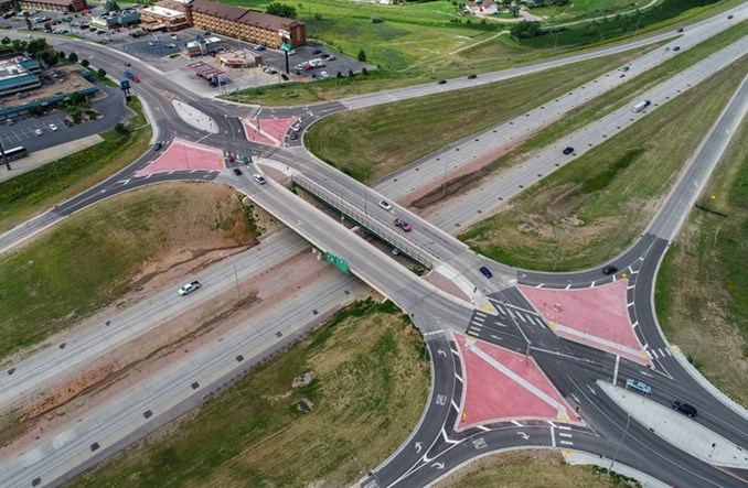 Diamentowe skrzyżowanie w USA. Będą kolejne