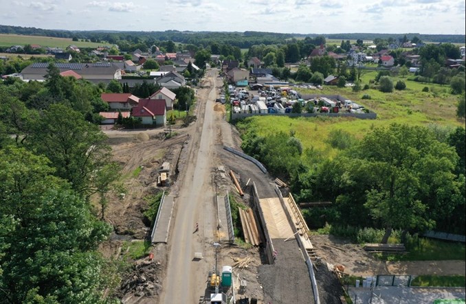 Trwają prace na drodze krajowej nr 94 na Górnym Śląsku