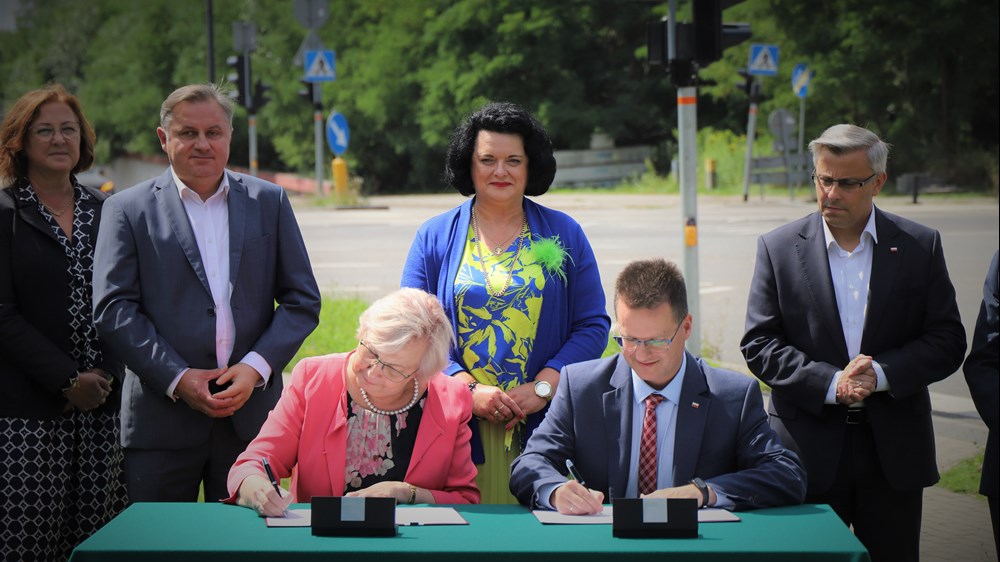 Podpisanie umowy na budowę obwodnicy Zabrza, wraz z rozbudową ul. Hagera