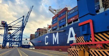 CMA CGM: Pierwsze zawinięcie do Gdańska w ramach nowego serwisu oceanicznego