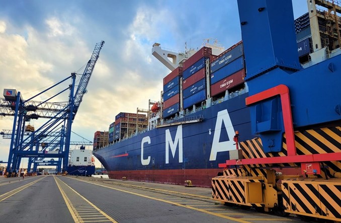 CMA CGM: Pierwsze zawinięcie do Gdańska w ramach nowego serwisu oceanicznego