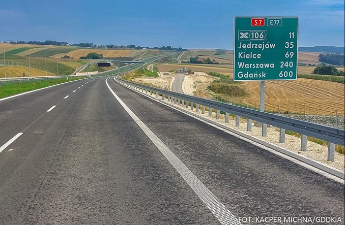 Łatwiej dojedziemy z Warszawy do Krakowa. Niebawem otwarcie kolejnego odcinka S7   