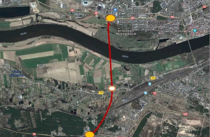 Toruń. Drogie oferty na koncepcję trzeciego mostu drogowego przez Wisłę
