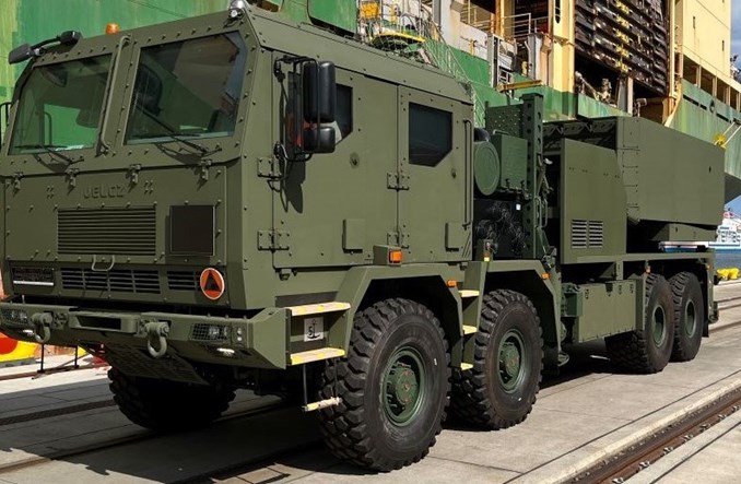 Pierwsze wyrzutnie rakietowe Chunmoo dotarły do Gdańska