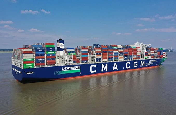 Baltic Hub: Przypłynął jeden z największych kontenerowców na świecie zasilany LNG 