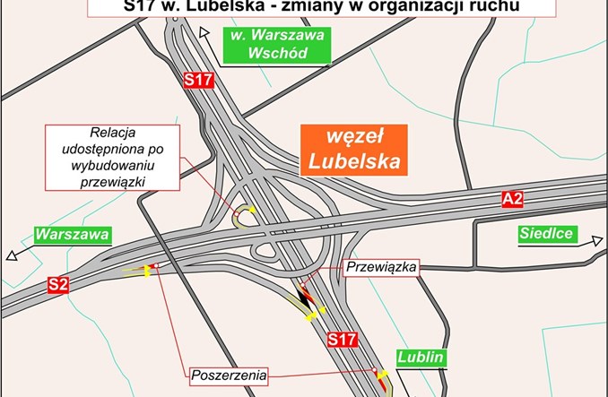 Porr będzie zmieniał węzeł Lubelska