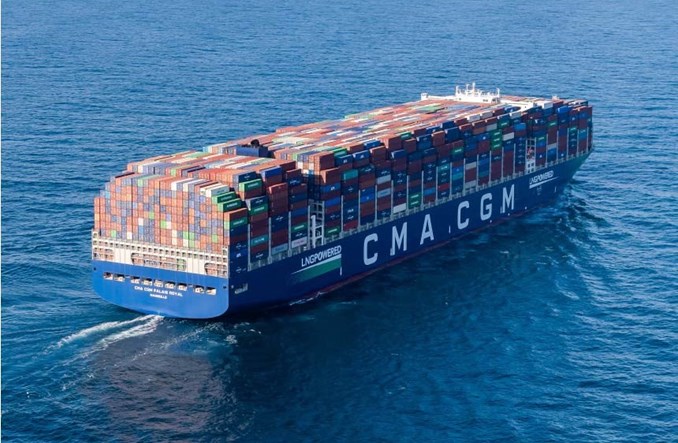 CMA CGM z kolejnymi kontenerowcami na zielony metanol?
