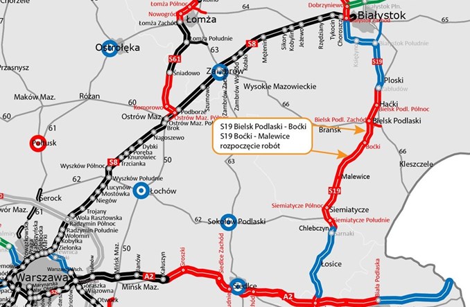 Podlaskie. Strabag zaczyna budowę dwóch odcinków S19