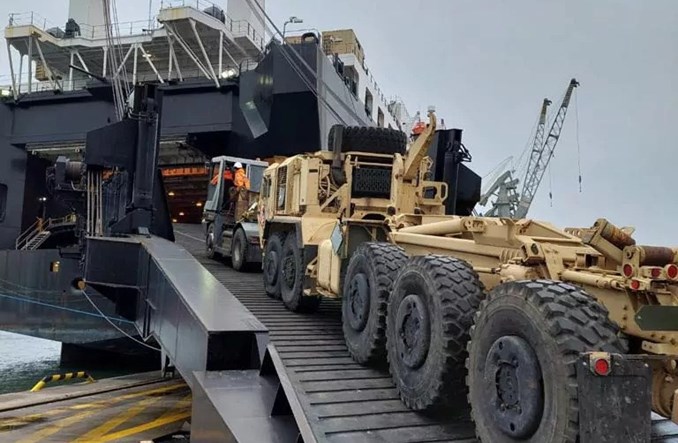 Gdańsk: Wydzierżawiono teren w porcie morskim pod przeładunki sprzętu wojskowego 