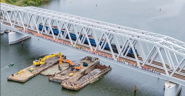 Szczecin: Most nad Regalicą po obciążeniach próbnych