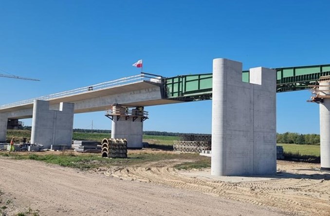 S61. Tak powstaje most na Narwi niedaleko Łomży