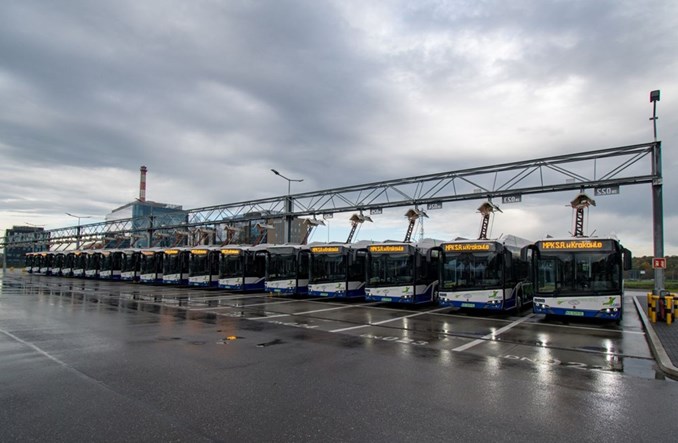 MPK Kraków chce budować bramownicowe ładowarki i magazyn energii