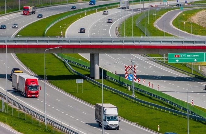 Otwarto węzeł na S7 niedaleko Warszawy 
