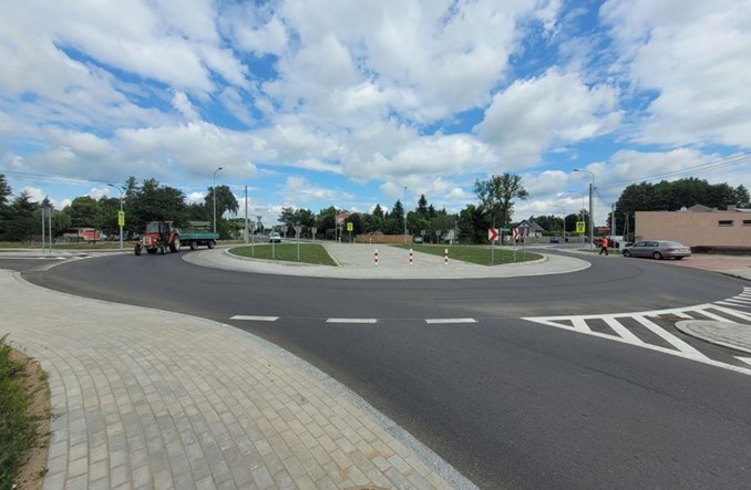 Łódzkie: Ronda w Sieradzu i Dobrzelinie będą otwarte przed terminem 