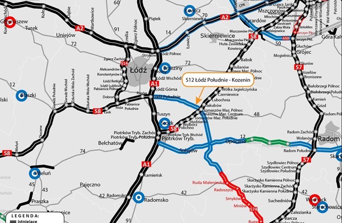 Połączenie S8 z S12 w centrum kraju – wybór Transprojektu Gdańskiego utrzymany   