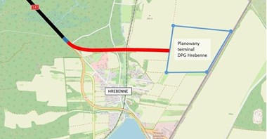 Za mały budżet na projekt drogi do terminala w Hrebennem