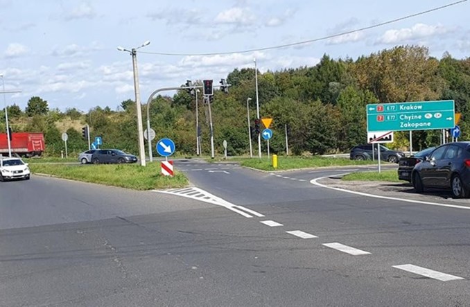 Poprawi się płynność ruchu na zakopiance w Myślenicach 