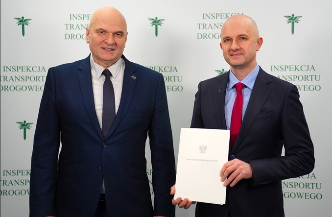 Jest nowy zastępca Głównego Inspektora Transportu Drogowego