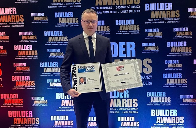 Builder Awards: Cemex Polska Budowlaną Firmą Roku, Rafał Gajewski Osobowością Branży