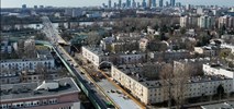 Warszawa. Nowy beton na wiadukcie Trasy Łazienkowskiej na Saskiej Kępie