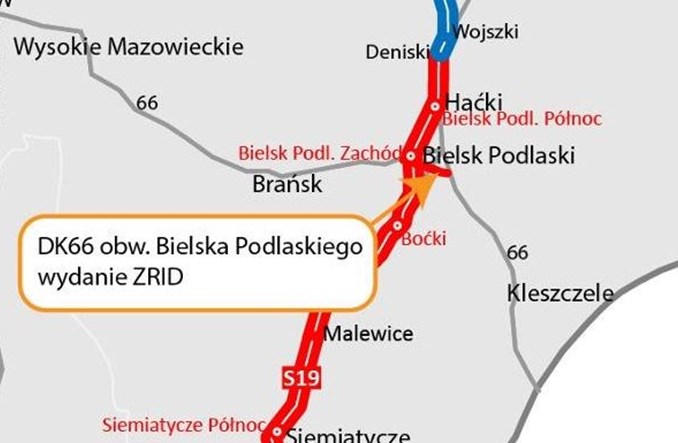 W marcu ruszą roboty na obwodnicy Bielska Podlaskiego