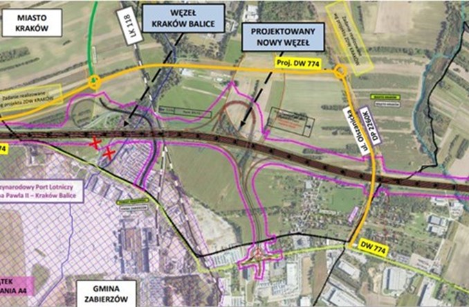Kraków ma uwagi do rozbudowy A4