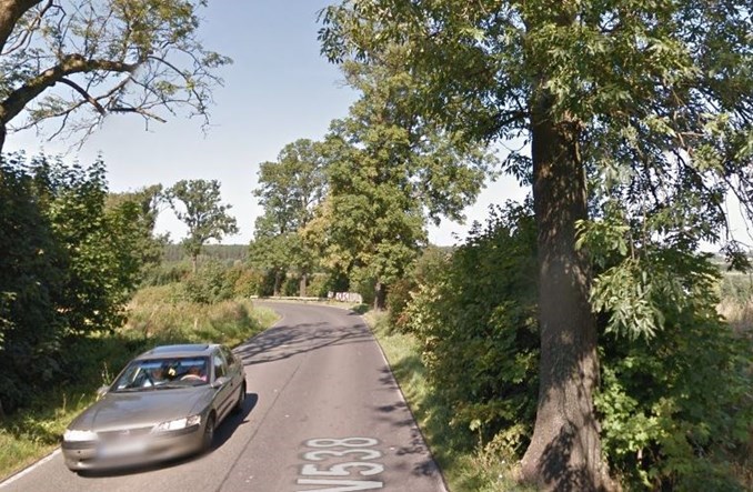 Mazury. Bliżej kolejnego remontu DW-538 nieopodal Biskupca