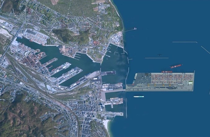 Są oferty w przetargu na falochrony dla Portu Zewnętrznego w Gdyni