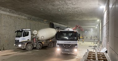 Małopolska. Konstrukcja tunelu w Zielonkach gotowa 