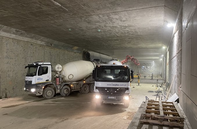 Małopolska. Konstrukcja tunelu w Zielonkach gotowa 