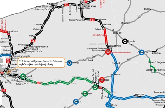 NDI wybrany do budowy S10 Szczecin Kijewo – Zdunowo