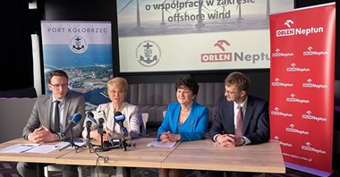 Offshore: Podpisano list intencyjny ws. portu serwisowego w Kołobrzegu