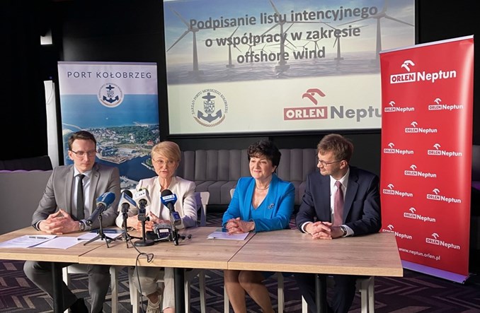 Offshore: Podpisano list intencyjny ws. portu serwisowego w Kołobrzegu