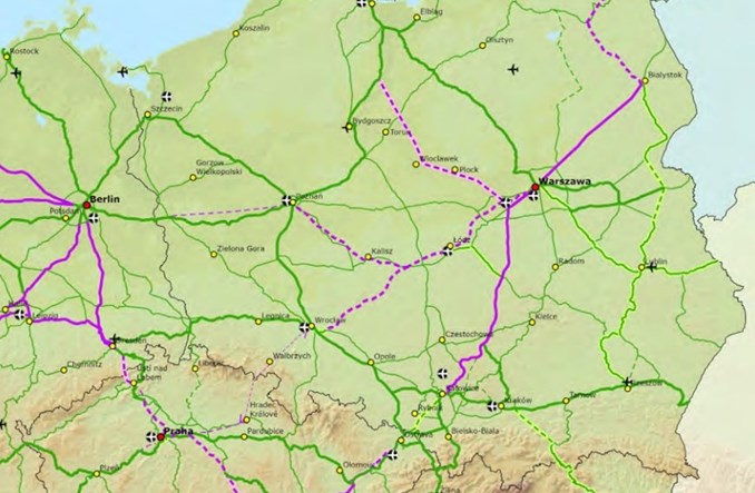 Kolej ma być konkurencyjna dla dróg. PE zatwierdził rewizję TEN-T