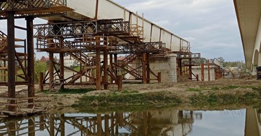 Trwa rozbudowa mostu w Sandomierzu