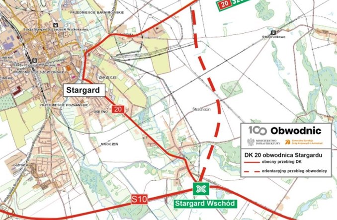 Obwodnica Stargardu. Aż 10 ofert w ważnym przetargu 