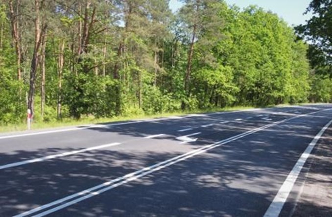 Koniec remontu DK-80 niedaleko Torunia 