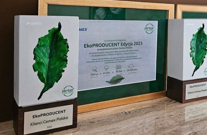 Znamy już laureatów II edycji programu EkoPRODUCENT Cemex Polska